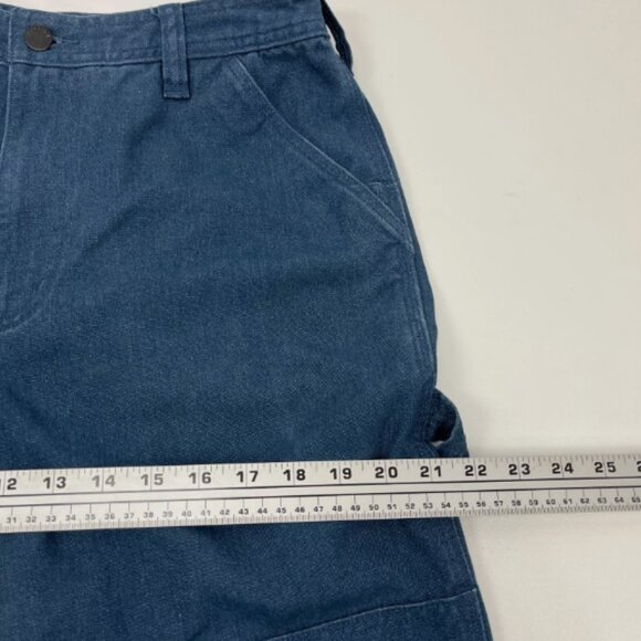 Patagonia All Seasons Double Knee Work Pants Blue Hemp Organic Jeans - Picture 12 of 16